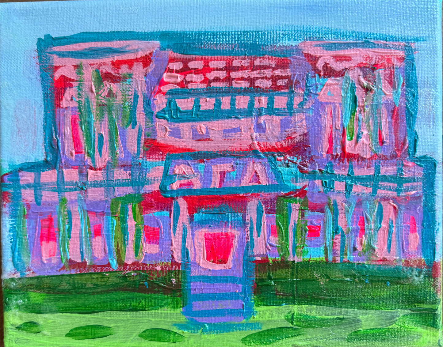 UGA Alpha Gam Funkytown Print