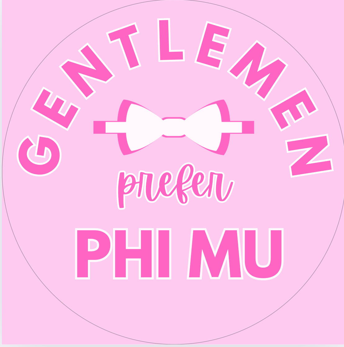 Gentleman Prefer Sticker