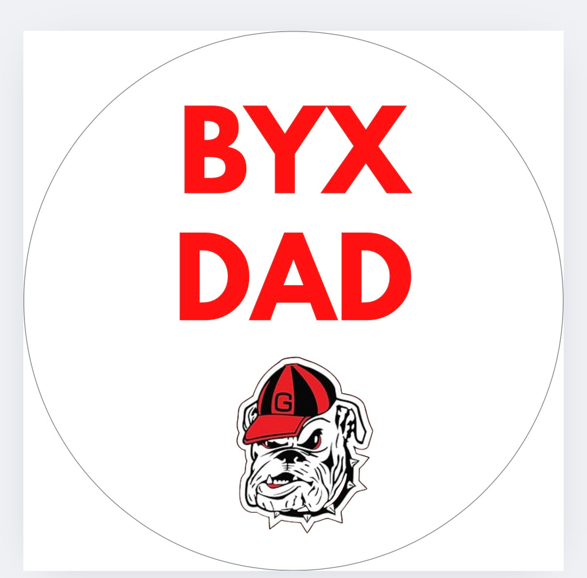 BYX Dad Button