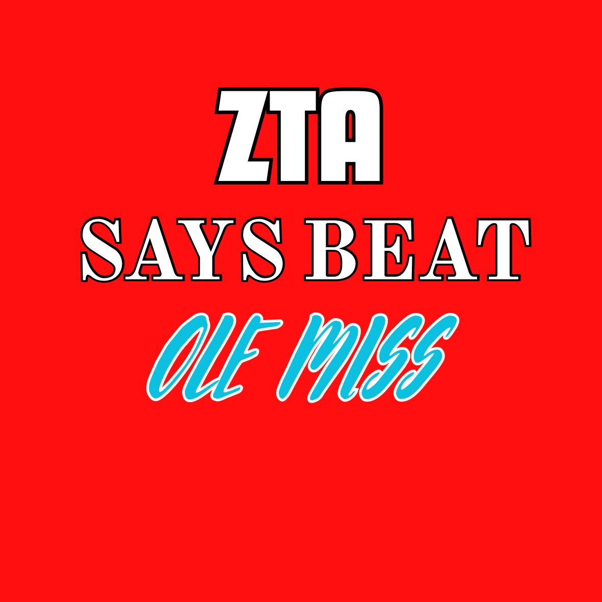 Beat Ole Miss